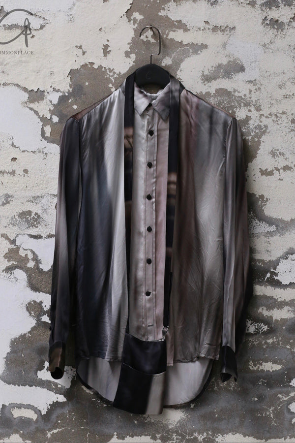 GEOFFREY B. SMALL 25 Spring/Summer Handmade Custom Tailored Shirt Series GBS-EV8S05-SXYR (with mini crossbody bag) EV8S10